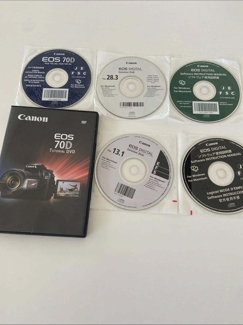 Canon EOS 70 D Camera With Accessories